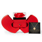 Love Knot Necklace with Red Heart Rose Box - To My Bonus Daughter "I Will Love You Forever"