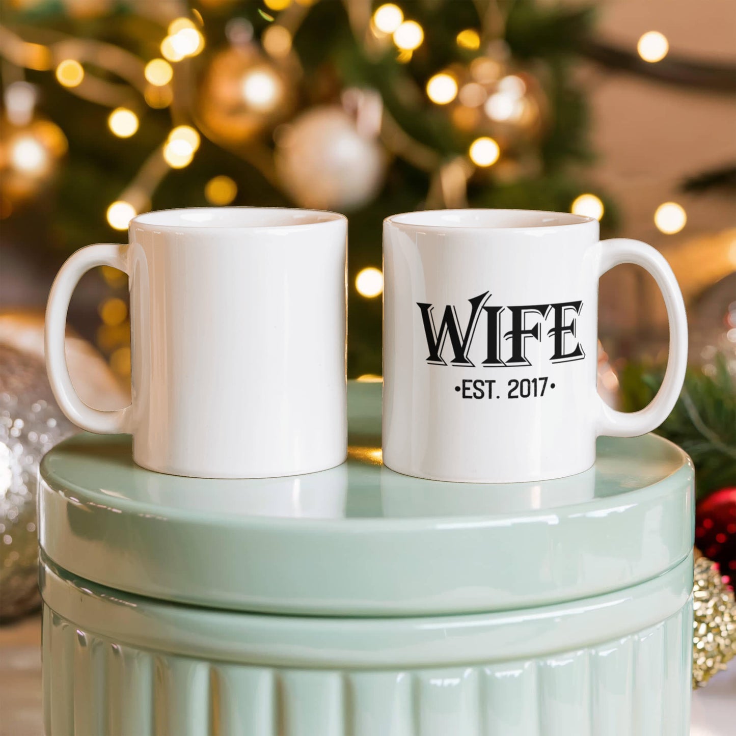 Wife EST. 2017 - 11oz Mug