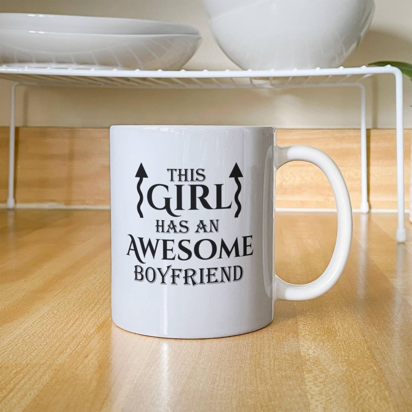 This Girl Has an Awesome Boyfriend - 11oz Mug