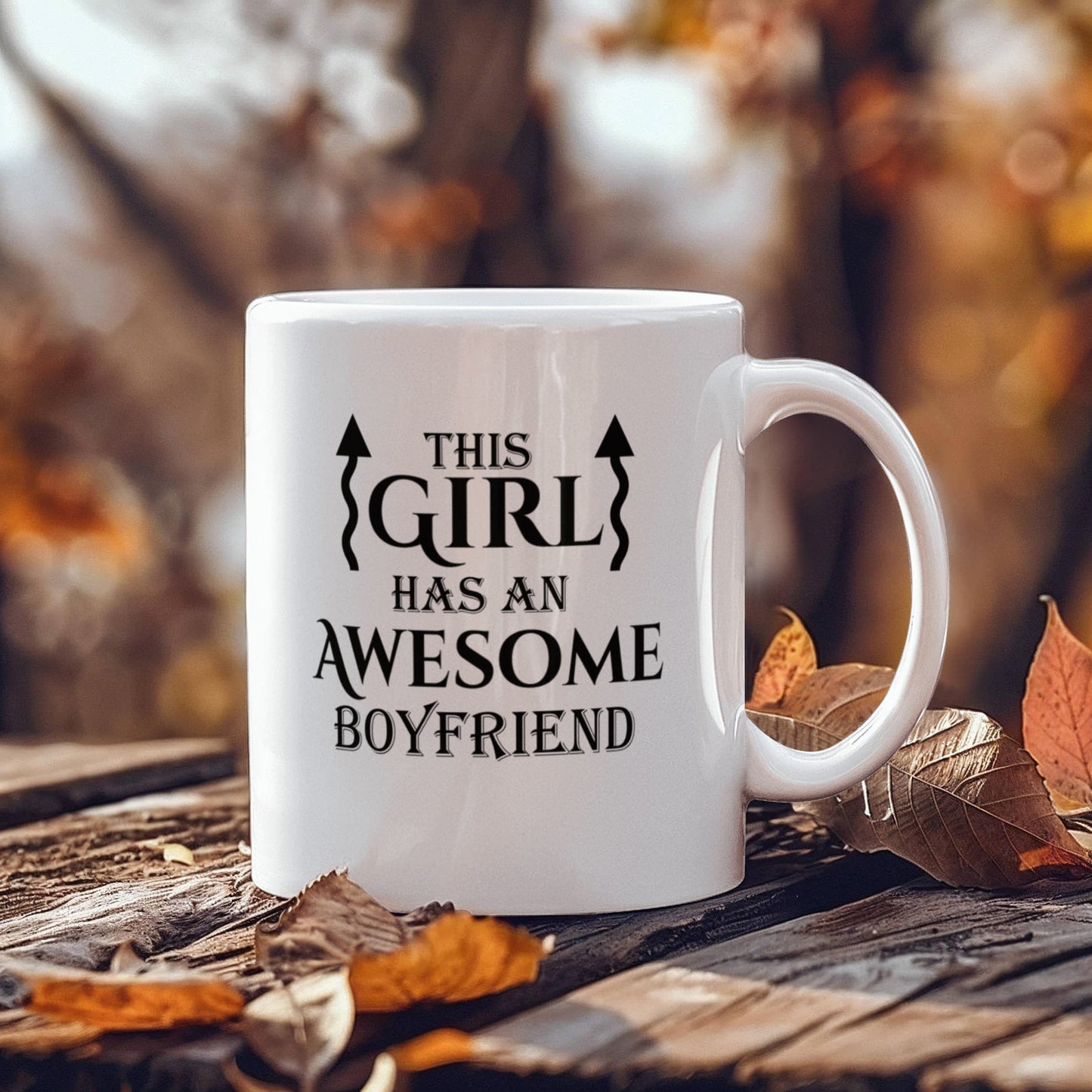 This Girl Has an Awesome Boyfriend - 11oz Mug