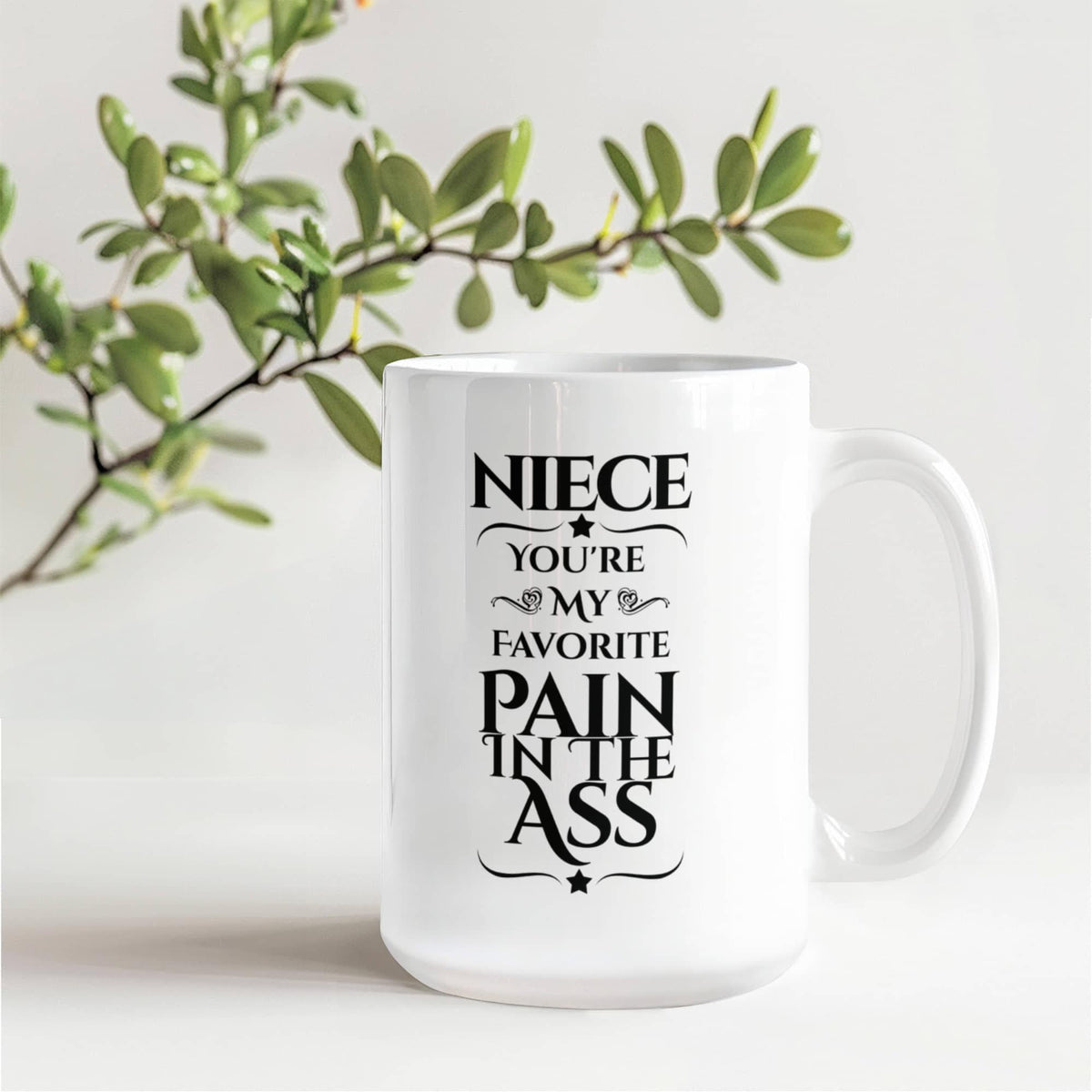 Niece You're My Favorite Pain in the Ass - 11oz Coffee Mug