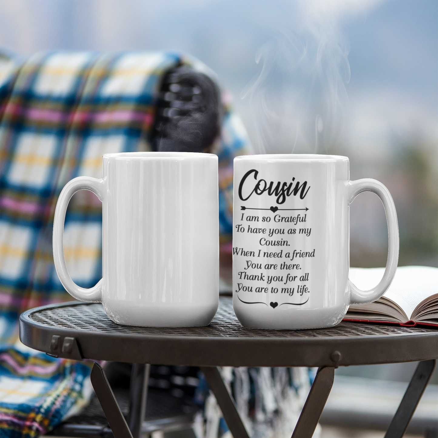 11oz Coffee Mug - Cousin I Am so Grateful to Have You as My Cousin