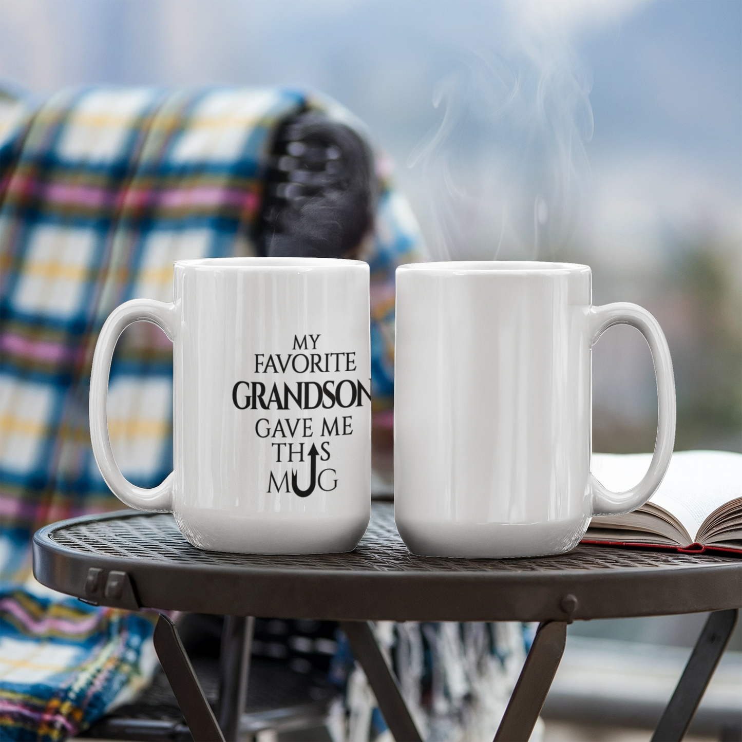 My favorite grandson gave me this mug