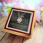 To My Beautiful Wife - Love Knot with Rotating Rose Gift Box