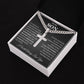 To My Son - Artisan Cross with Cuban Link Chain