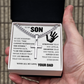 Cross Cuban Link Chain - To My Son "You Are Braver Than You Believe"
