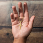 Artisan Cross with Cuban Link Chain - To My Son "I Believe In You"