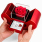 Forever Love Necklace with Red Heart Rose Box - To My Daughter