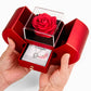 Forever Love Necklace with Rose Box - To My Daughter "My Love is Your Shelter"