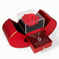 Forever Heart Necklace with Red Heart Rose Box - I'm Sorry For What I've Done