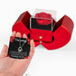 Forever Heart Necklace with Red Heart Rose Box - I'm Sorry, I Will Always Love You