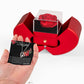 Forever Love Necklace with Red Heart Rose Box - To My Daughter