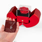 Forever Heart Necklace with Red Heart Rose Box - I'm Sorry For What I've Done