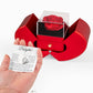 Forever Love Necklace with Red Heart Rose Box - To My Daughter "I Will Stand Up For You"