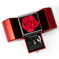 Forever Love Necklace with Red Heart Rose Box - To My Daughter "You Name Will Always Live In My Heart"