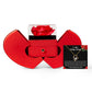 Forever Heart Necklace with Red Heart Rose Box - I Am Truly Sorry