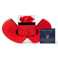 Forever Heart Necklace with Red Heart Rose Box - I'm Sorry, I Love You