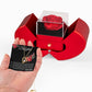 Forever Love Necklace with Red Heart Rose Box - To My Daughter