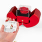 Forever Heart Necklace with Red Heart Rose Box - I Am Sorry, I Love You Forever and Always