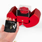 Forever Love Necklace with Red Heart Rose Box - To My Daughter "You Name Will Always Live In My Heart"
