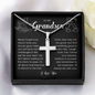 Grandson Cross Necklace