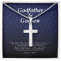 Godfather and Godson Cross Necklace
