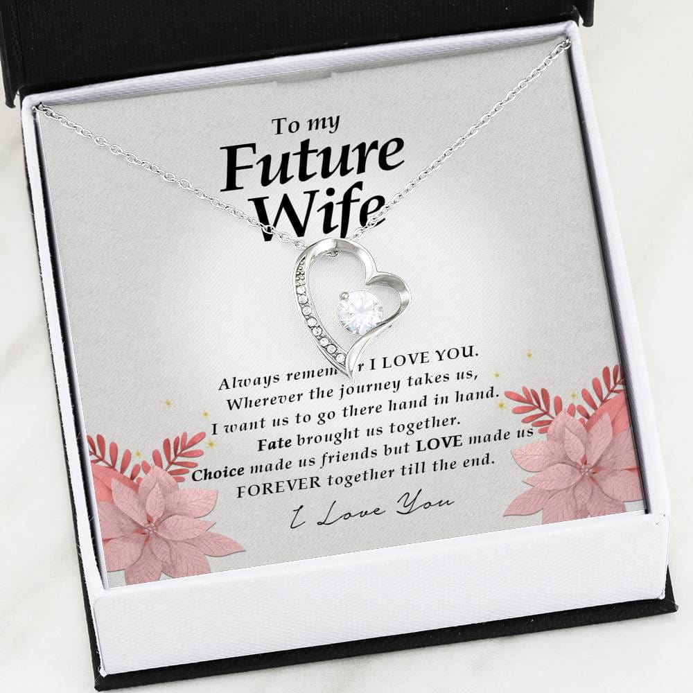 Forever Heart Necklace, To My Future Wife