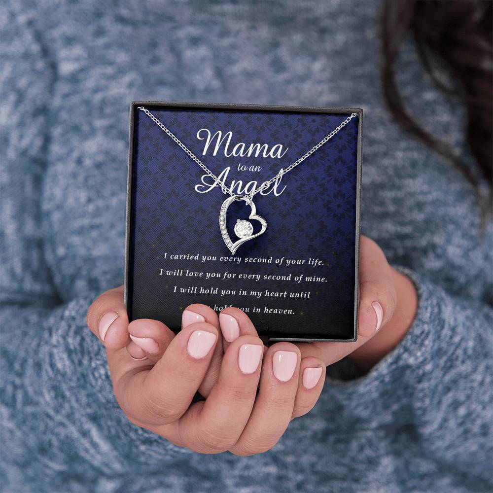 Forever Heart Necklace, Mama to an Angel