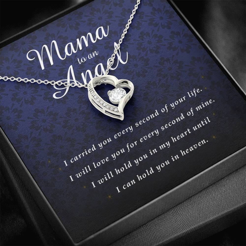 Forever Heart Necklace, Mama to an Angel