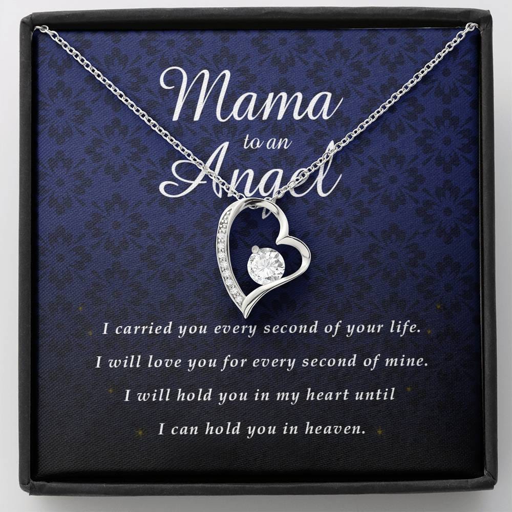 Forever Heart Necklace, Mama to an Angel