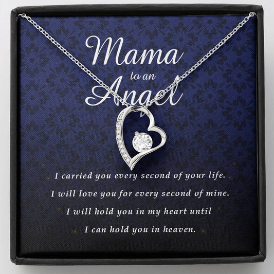 Forever Heart Necklace, Mama to an Angel