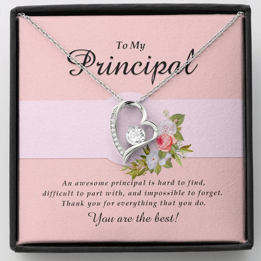 Forever Heart Necklace, Principal Jewelry Card