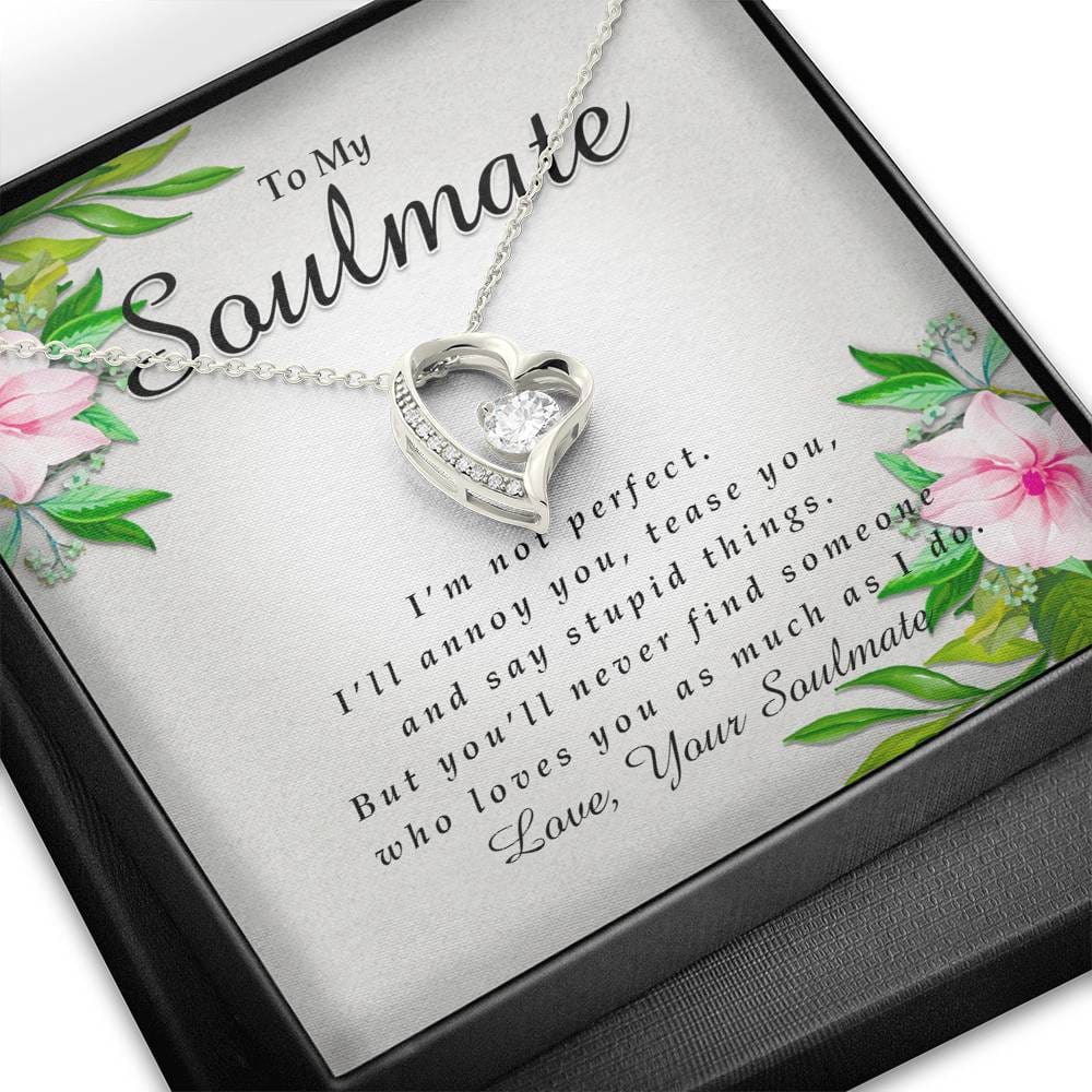 Forever Heart Necklace, To My Soulmate