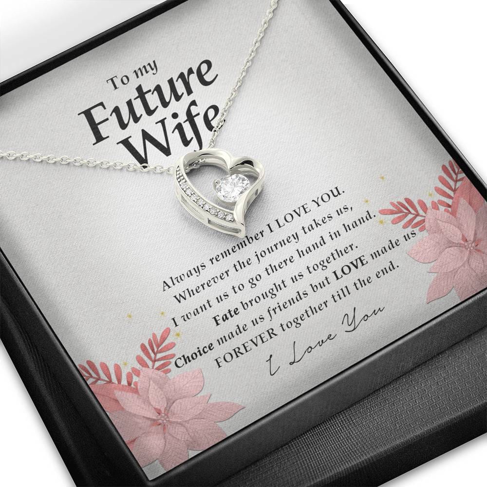Forever Heart Necklace, To My Future Wife