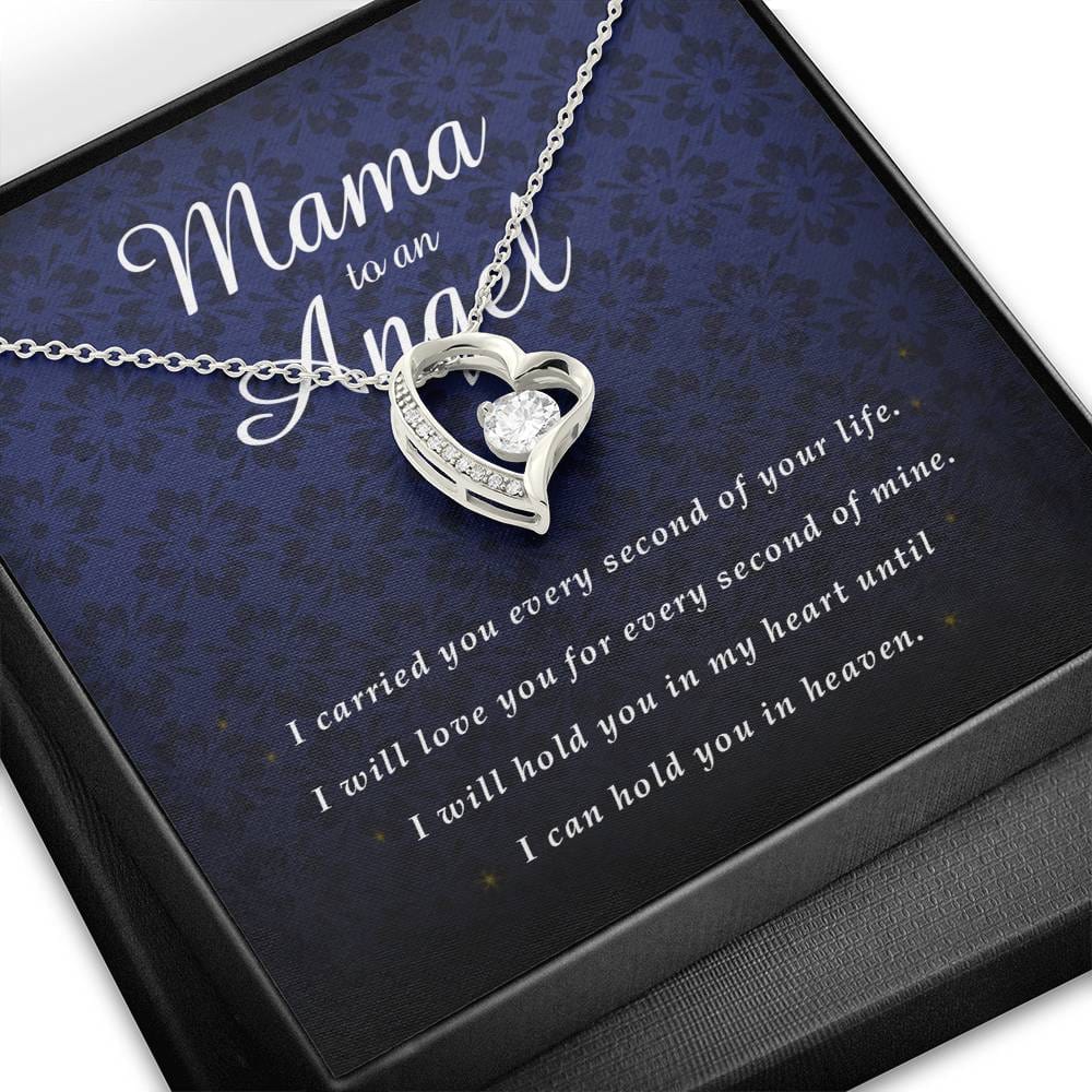 Forever Heart Necklace, Mama to an Angel