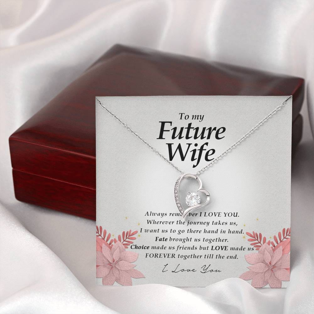 Forever Heart Necklace, To My Future Wife