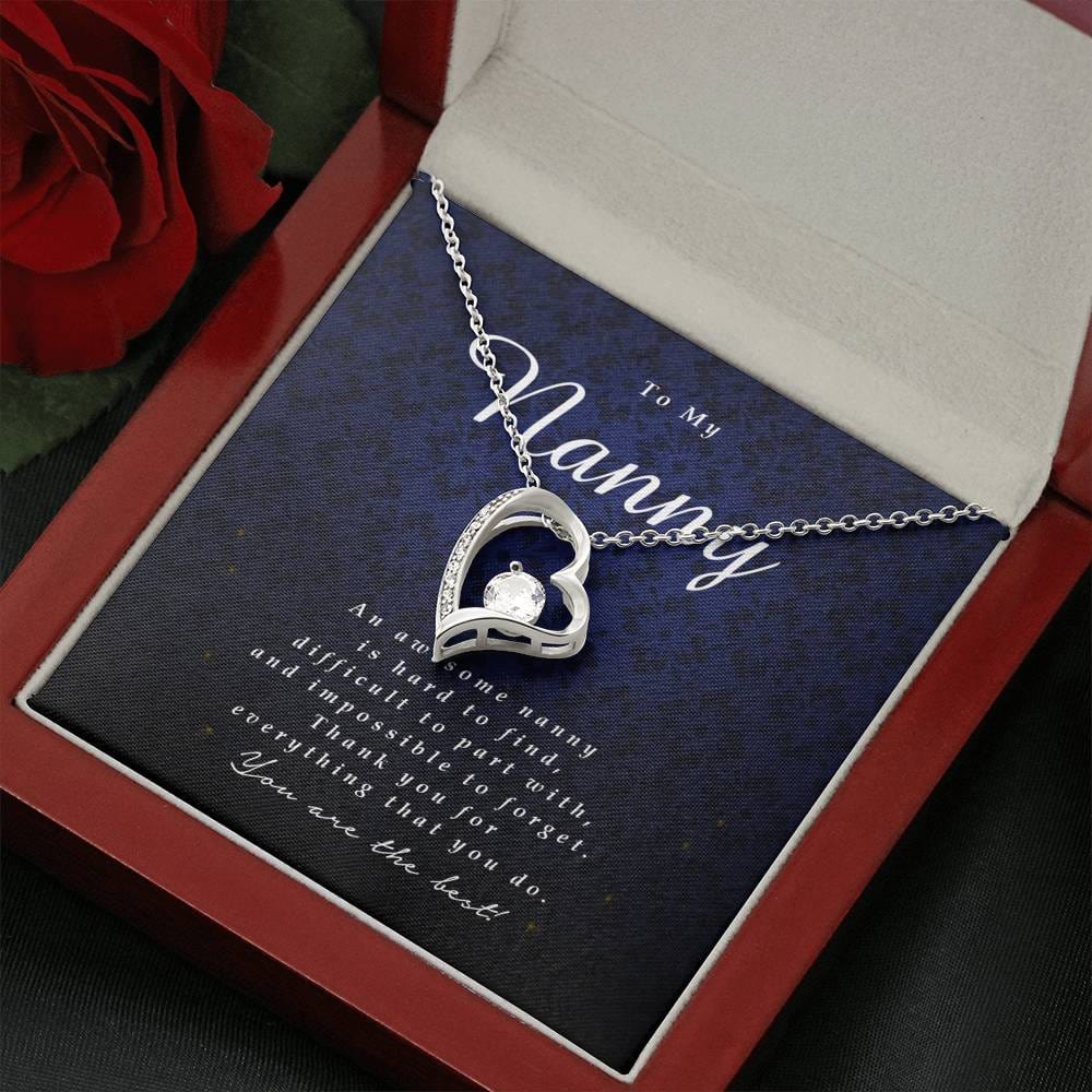 Forever Heart Necklace, To My Nanny