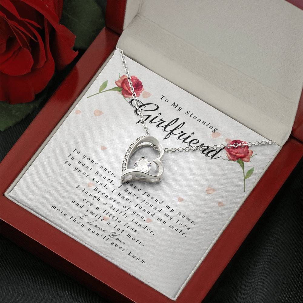 Forever Heart Necklace, To My Stunning Girlfriend