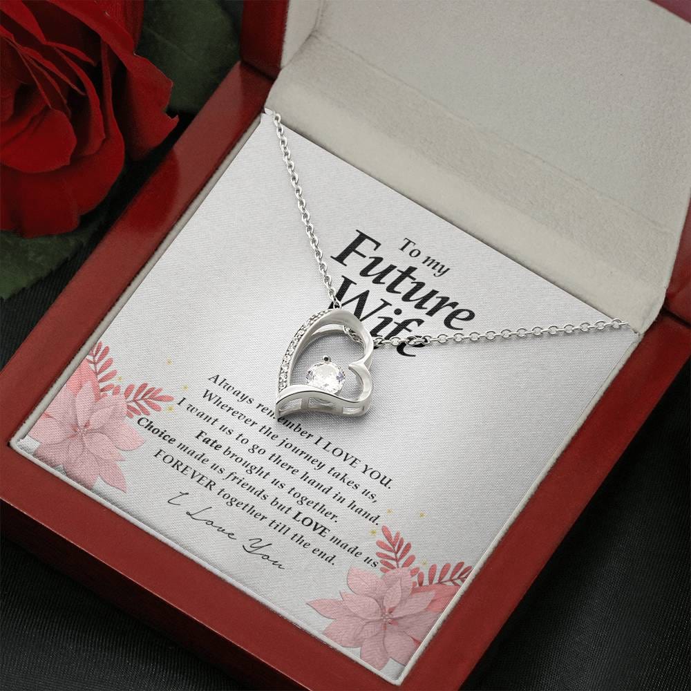 Forever Heart Necklace, To My Future Wife