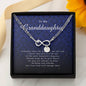 Infinity Bracelet with Charms, Gift for Granddaughter from Grandma / Grandpa