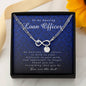 Infinity Bracelet with Charms, Loan Officer Gift, Appreciation Gift, Thank You Gift, Best Gift Idea, Jewelry Card for Her