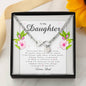 Infinity Bracelet with Charms, Daughter Gift from Dad