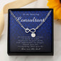 Infinity Bracelet with Charms, Consultant Gift, Appreciation Gift, Thank You Gift, Best Gift Idea, Jewelry Card for Her
