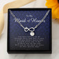 Infinity Bracelet with Charms, Maid of Honor Gift