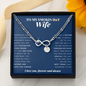 Infinity Bracelet with Charms | To My Smokin Hot Wife | Wife Gift | Wife Jewelry | Wife Anniversary Gift | Christmas Gift Idea For Wife