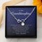 Infinity Bracelet with Charms, Gift for Granddaughter from Grandma
