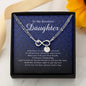 Infinity Bracelet with Charms | To My Beautiful Daughter