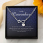 Infinity Bracelet with Initial Charms, Coworker Gift