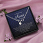 Infinity Bracelet with Charms, To My Aunt, Gift from Groom, Wedding Day Gift from Nephew