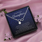 Bracelet Infinity Bracelet with Charms | To My Beautiful Daughter